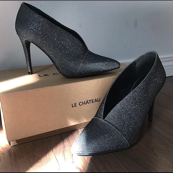 Glitter Pump Heels - Picture 2 of 8